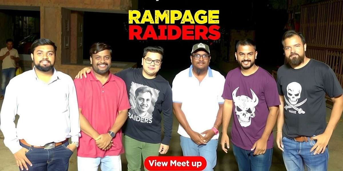 Rampage Raiders community meetup in Bangalore