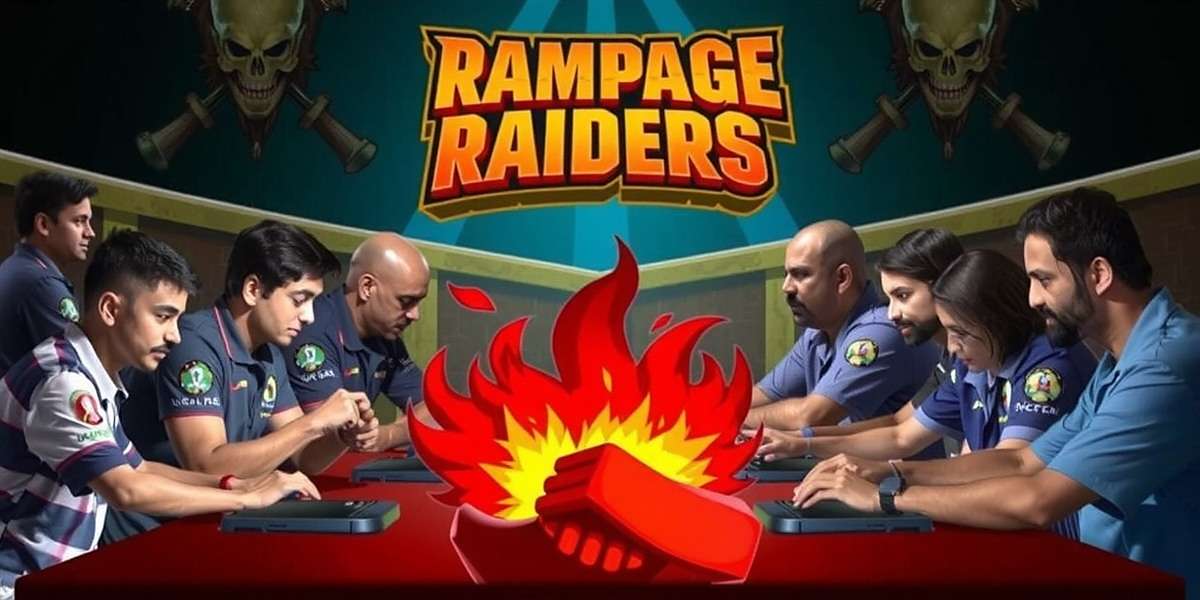 Indian gamers competing in Rampage Raiders tournament